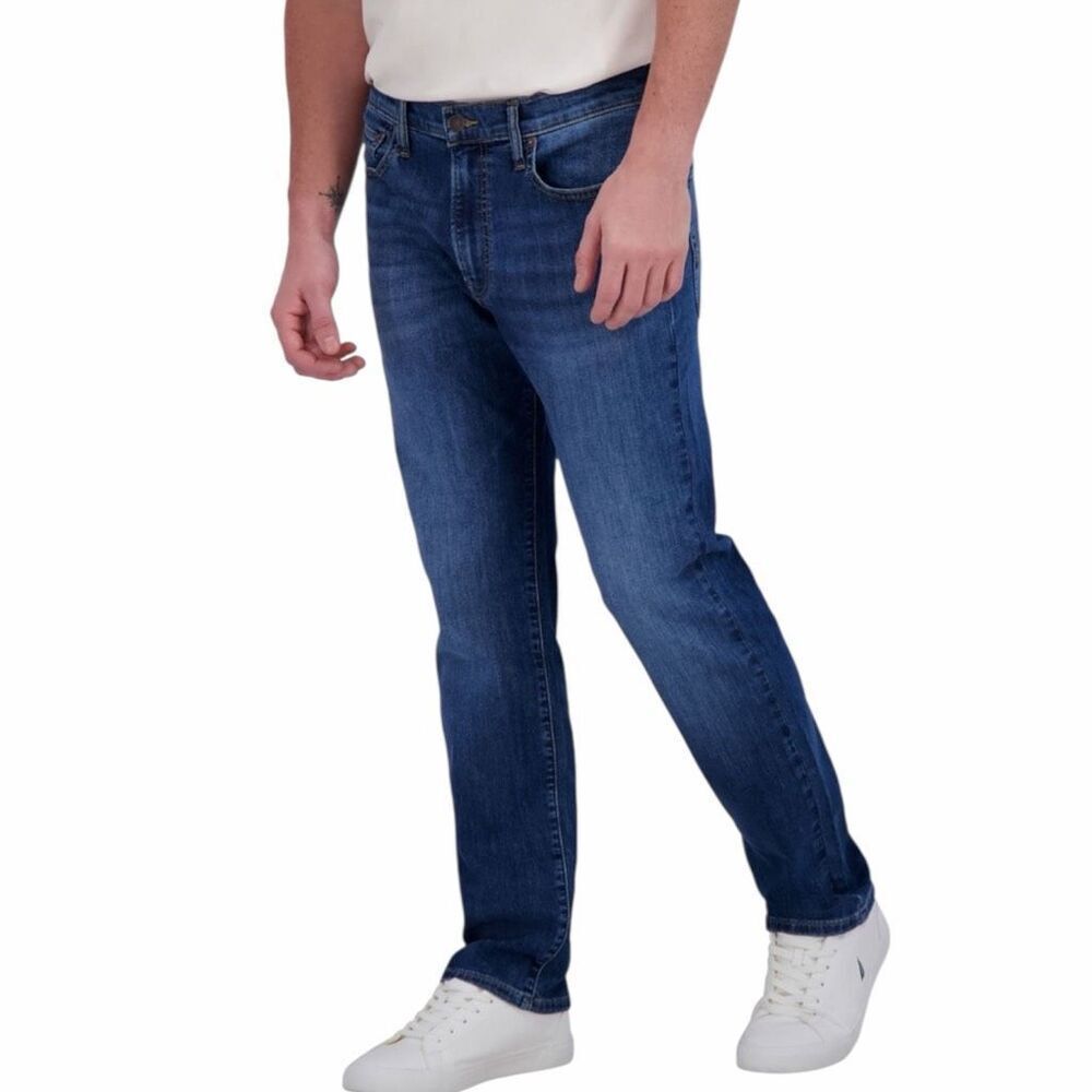 LUCKY BRAND Men’s 410 Athletic Straight Mid Rise Straight Leg Stretch Denim Colo - Picture 5 of 10